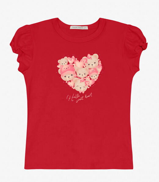 Image_Blusa Feminina em Cotton Leve Trick Nick Vermelho