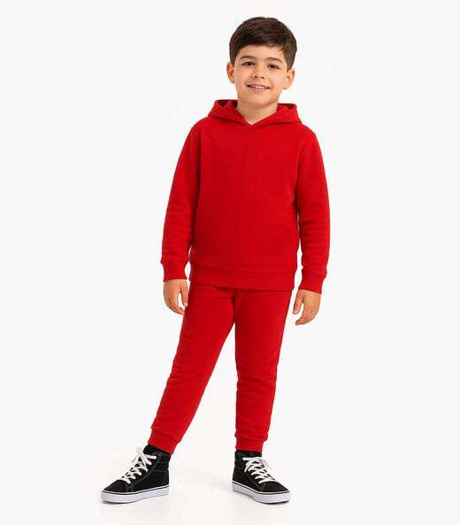 Image_Camiseta Manga Longa Menino Infantil Select Vermelho