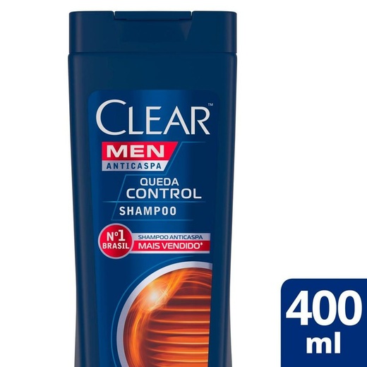 Shampoo Clear Men Antic Queda Control 400ml