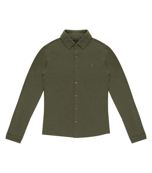 Image_Camisa Masculina Manga Longa Moletinho Diametro Verde