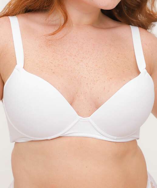 Sutiã Plus Size Com Base E Com Bojo Marisa