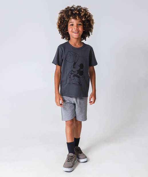 Image_Bermuda Infantil Moletinho Flamê Marisa Tam 4 a 10 Cinza