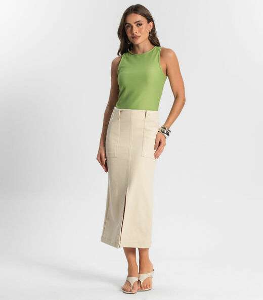 Regata Feminina em Poly Gorgurinho Endless Verde