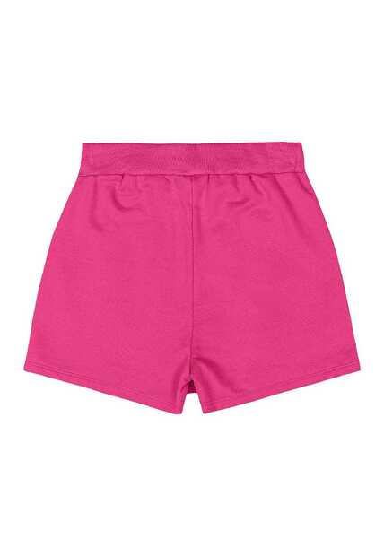 Short-Saia Juvenil Básico em Moletom Gloss
