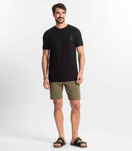 Camiseta Masculina Diametro Preto