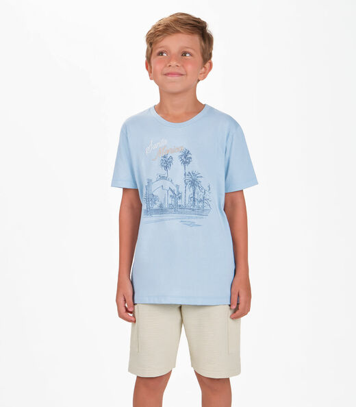 Image_Conjunto Camiseta com Bermuda Menino Trick Nick Azul
