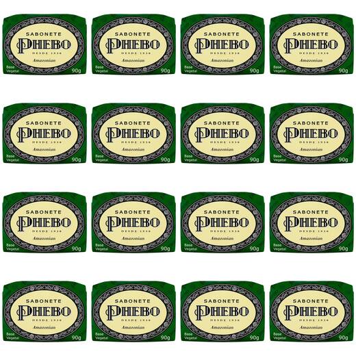Image_Kit c/16 Sabonetes Phebo Amazonian 90g