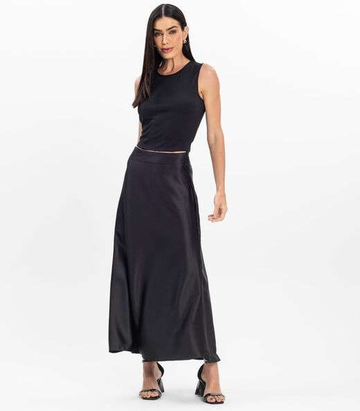 Regata Feminina em Ponto Roma Rovitex Preto