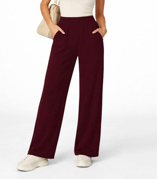 Calça Feminina Em Lanzinha Unique Collection Vermelho
