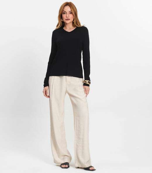 Blusa Manga Longa Select Preto