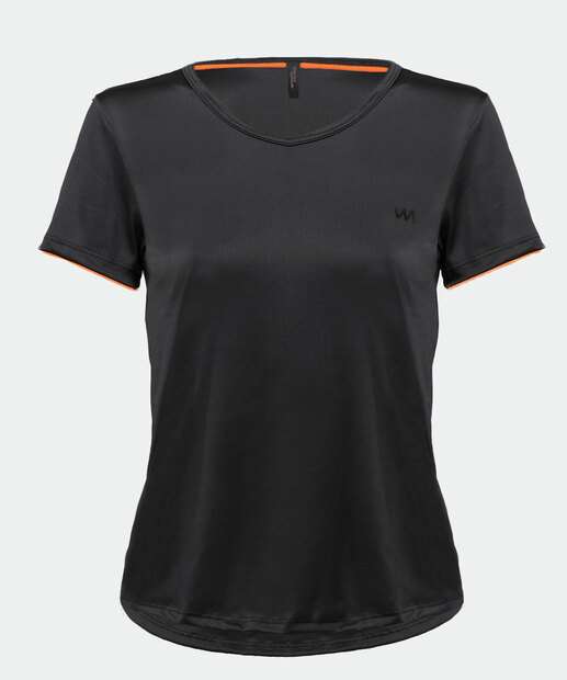Blusa Feminina Fitness Microfibra Manga Curta Marisa