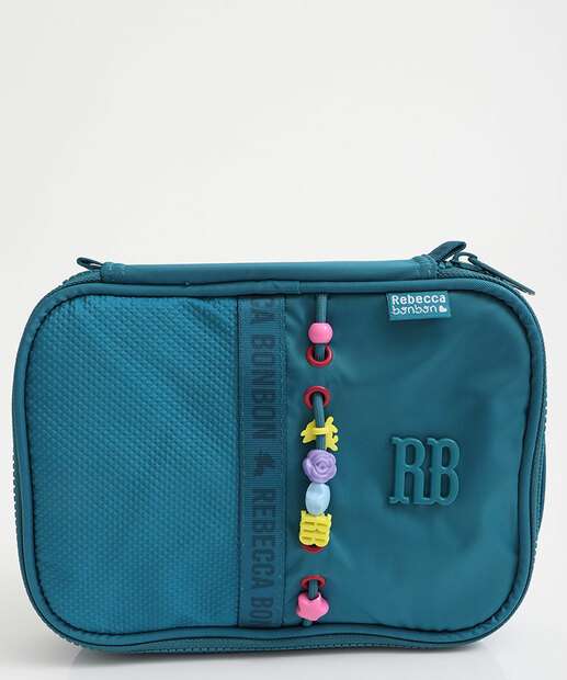 Estojo Escolar Infantil Rebecca Bonbom RB27423 Azul