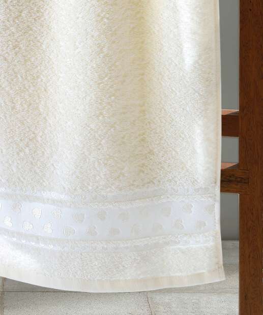 Toalha de Rosto Felpuda Jacquard Premium Döhler 1 Peça