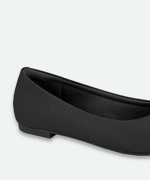Sapatilha Feminina Bico Fino Modare Preto