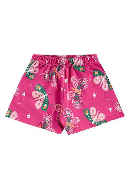 Conjunto Bata e Short Menina Bee Loop