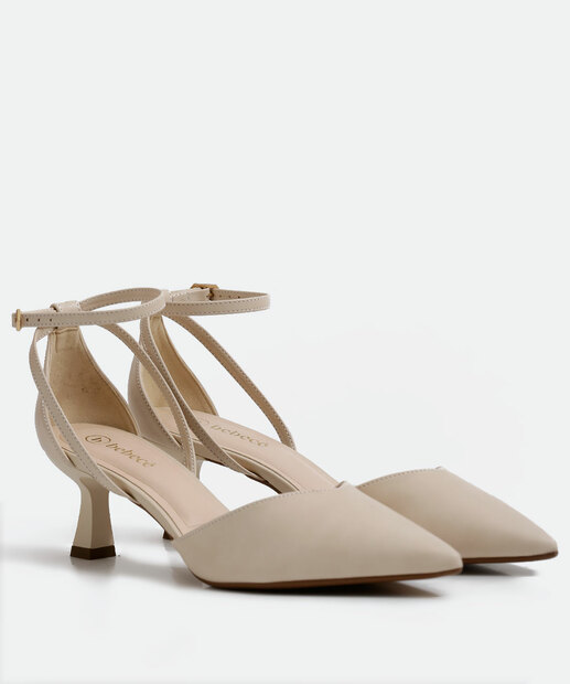 Scarpin Feminino Slingback Salto Fino Bebecê 