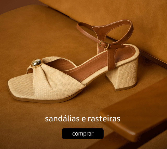 Sandálias e Rasteiras