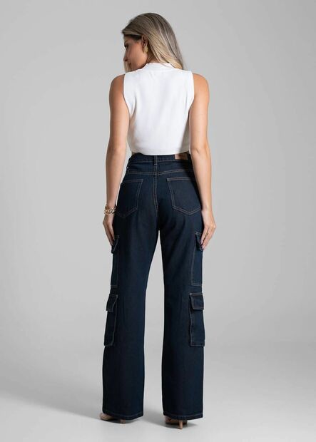 Calça Jeans Sawary Reta Petit - 282727