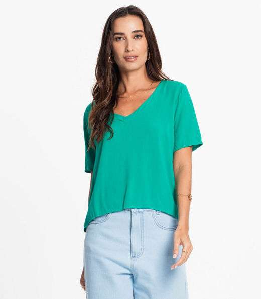 Image_Blusa Feminina Viscose Endless Verde