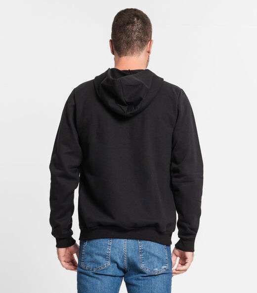 Jaqueta Masculina Plus Moletom Premium Diametro Preto