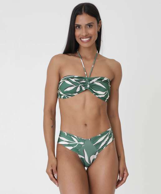 Top Biquíni Tomara Que Caia Estampado Marisa