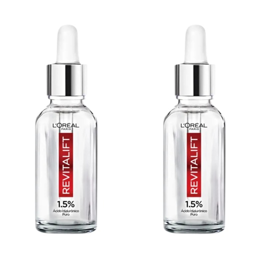 Image_Kit com 2 Unidades de Sérum Facial L'Oréal Paris Revitalift Hialurônico 15ml
