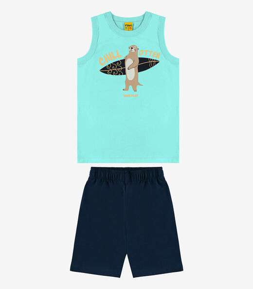 Image_Conjunto Infantil Machão Com Bermuda Rovi Kids Azul