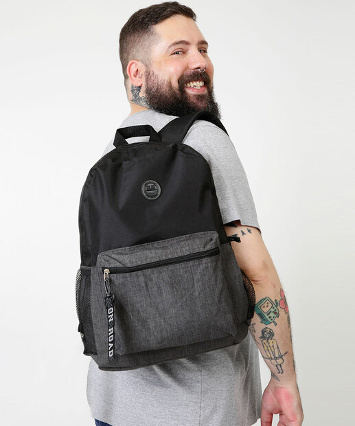 Mochila Masculina Bicolor Clio 