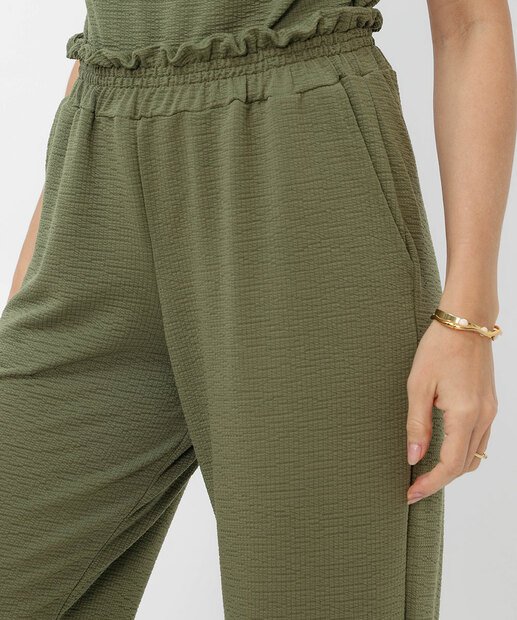 Calça Feminina Aladim Textura Marisa Verde