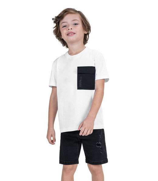 Image_Conjunto Infantil Camiseta Com Bermuda Trick Nick Branco