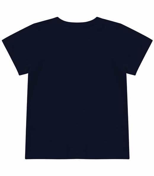 Blusa Básica Infantil Cotton Leve Rovi Kids Azul