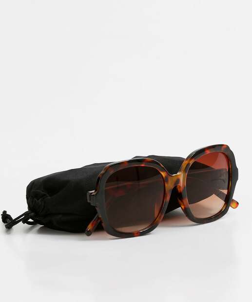 Óculos de Sol Feminino Quadrado Marisa