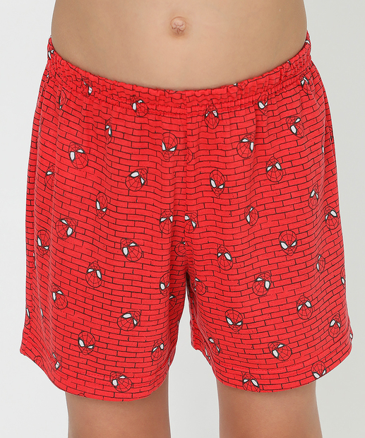 Pijama Infantil Homem Aranha Marvel Tam 4 a 12 Azul