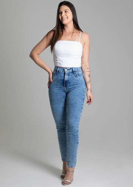 Calça Jeans Sawary Heart - 278107