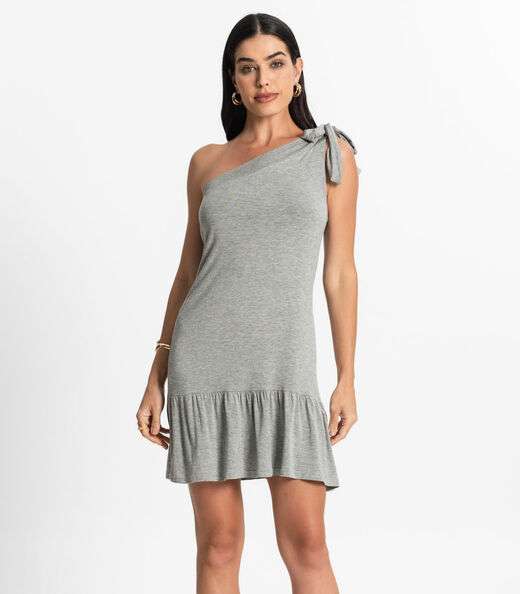 Image_Vestido Feminino Viscolycra Babados Bella Sangos Cinza