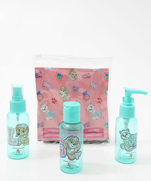 Image_Kit De Viagem Feminino 3 Peças Patrulha Canina Azul
