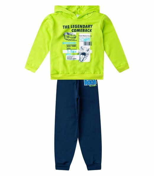 Image_Conjunto Moletom Menino Blusão E Calça Select Verde