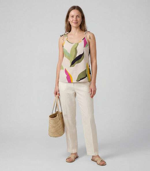 Image_Blusa De Alça De Laço Infinita Cor Baunilha