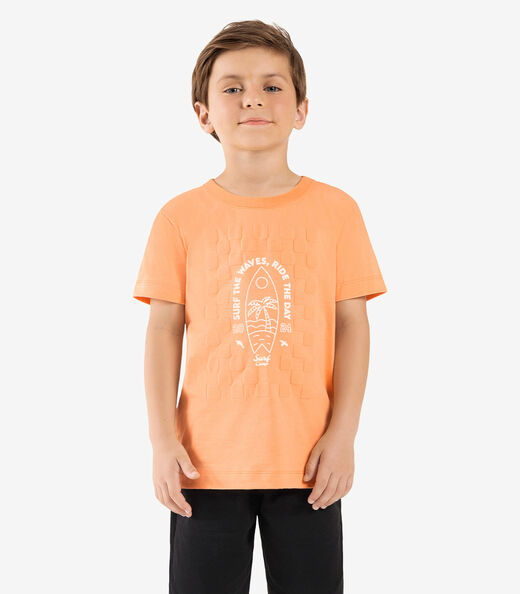 Image_Camiseta Infantil Meia Malha Rovi Kids Laranja