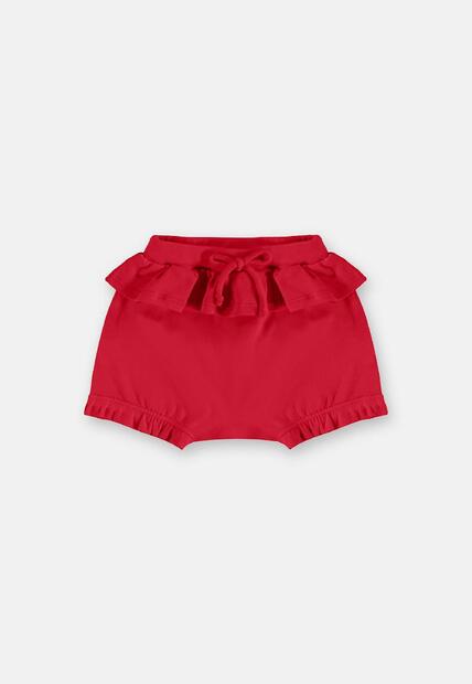 Conjunto Body Short Suedine Up Baby