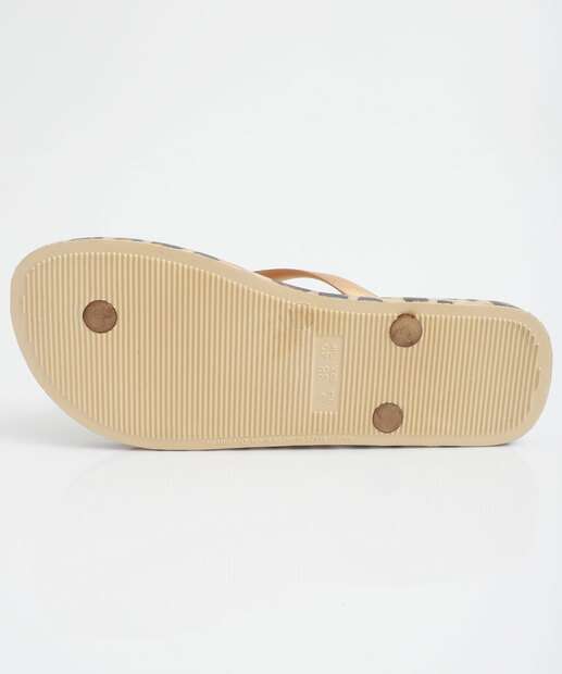 Chinelo Feminino Ipanema Trendy Print Marrom
