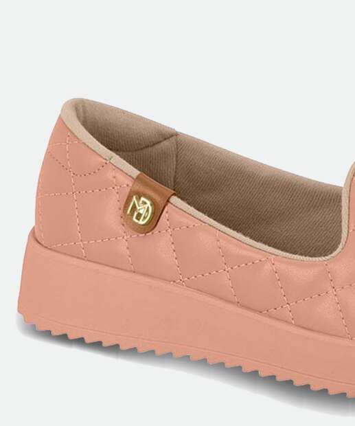 Tênis Feminino Slipper Matelassê Tratorado Modare