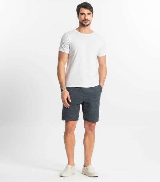 Camiseta Masculina Básica Select Branco