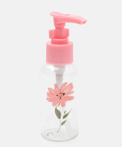 Kit De Viagem Feminino 3 Peças Flor Marisa Rosa