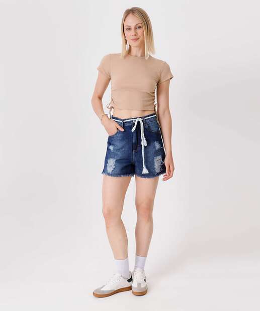 Image_Short Jeans Destroyed Feminino Barra Desfiada 