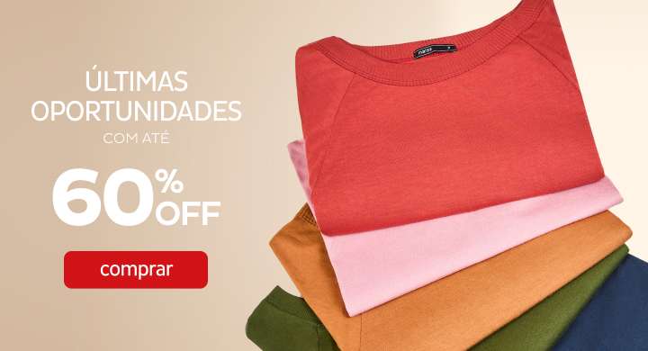 Achadinhos com até 60% OFF