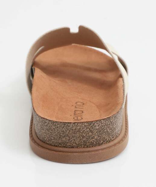 Rasteirinha Feminina Birken Beira Rio Branco