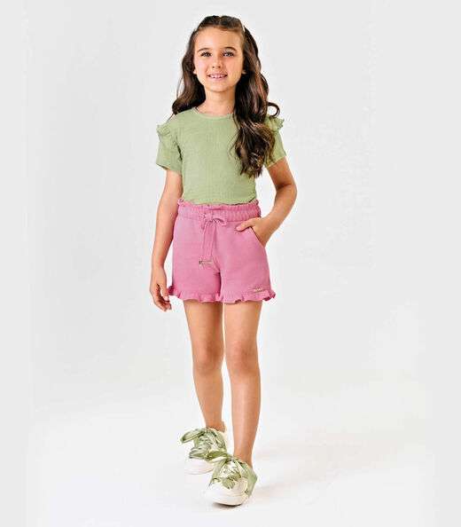 Blusa Infantil Anarruga Trick Nick Verde