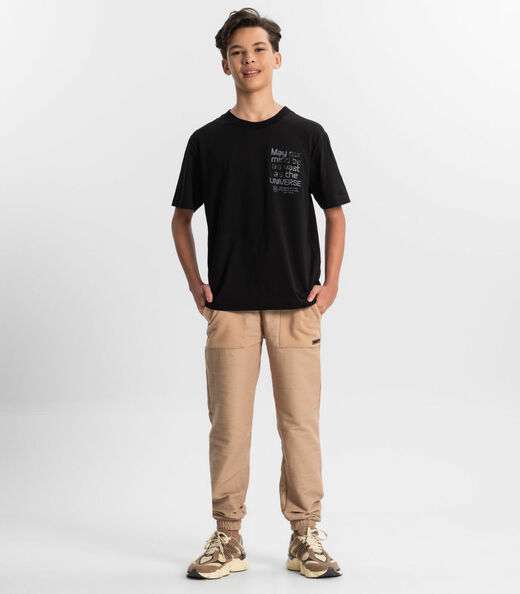 Image_Calça Jogger Juvenil Masculia Minty Marrom