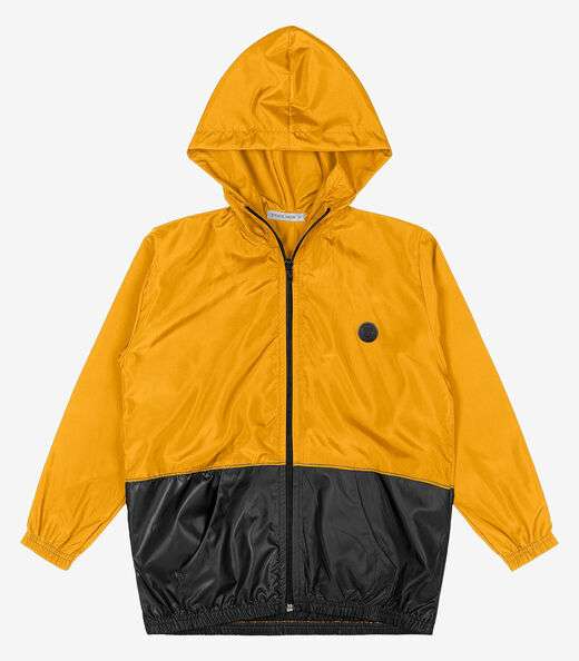 Image_Jaqueta Infantil Masculina Com Capuz Trick Nick Amarelo